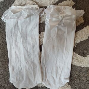 Nib. Ankle Lace Ribbon socks